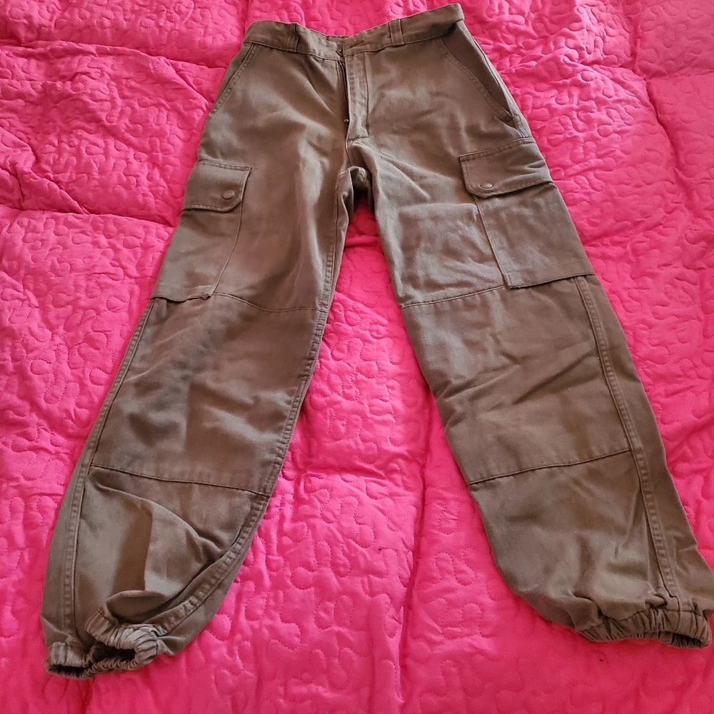 Nasty Gal Olive Cargo Pants